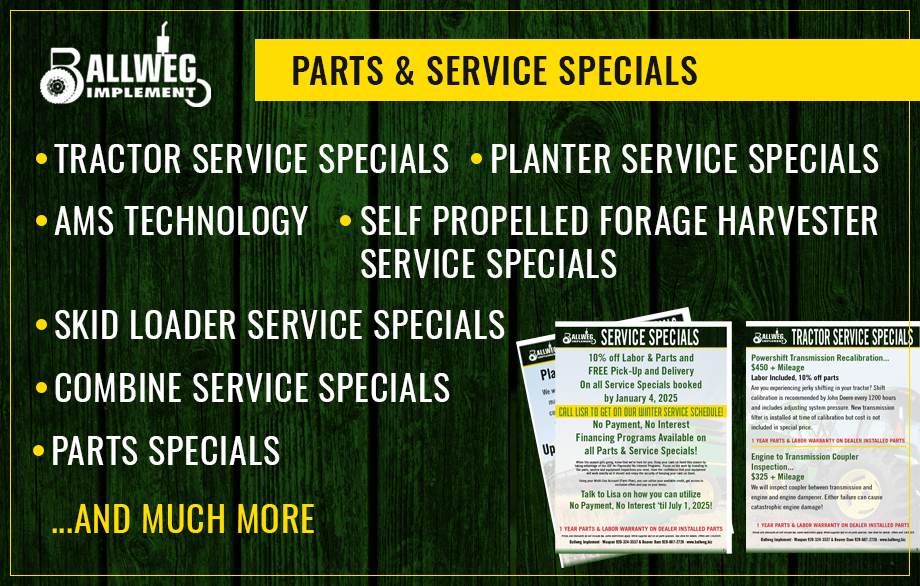 2024 Winter Parts & Service Specials