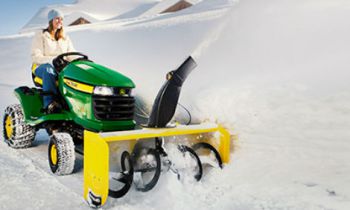 John Deere Riding Mower Attachments 44-in. Snow Blower » John Deere ...